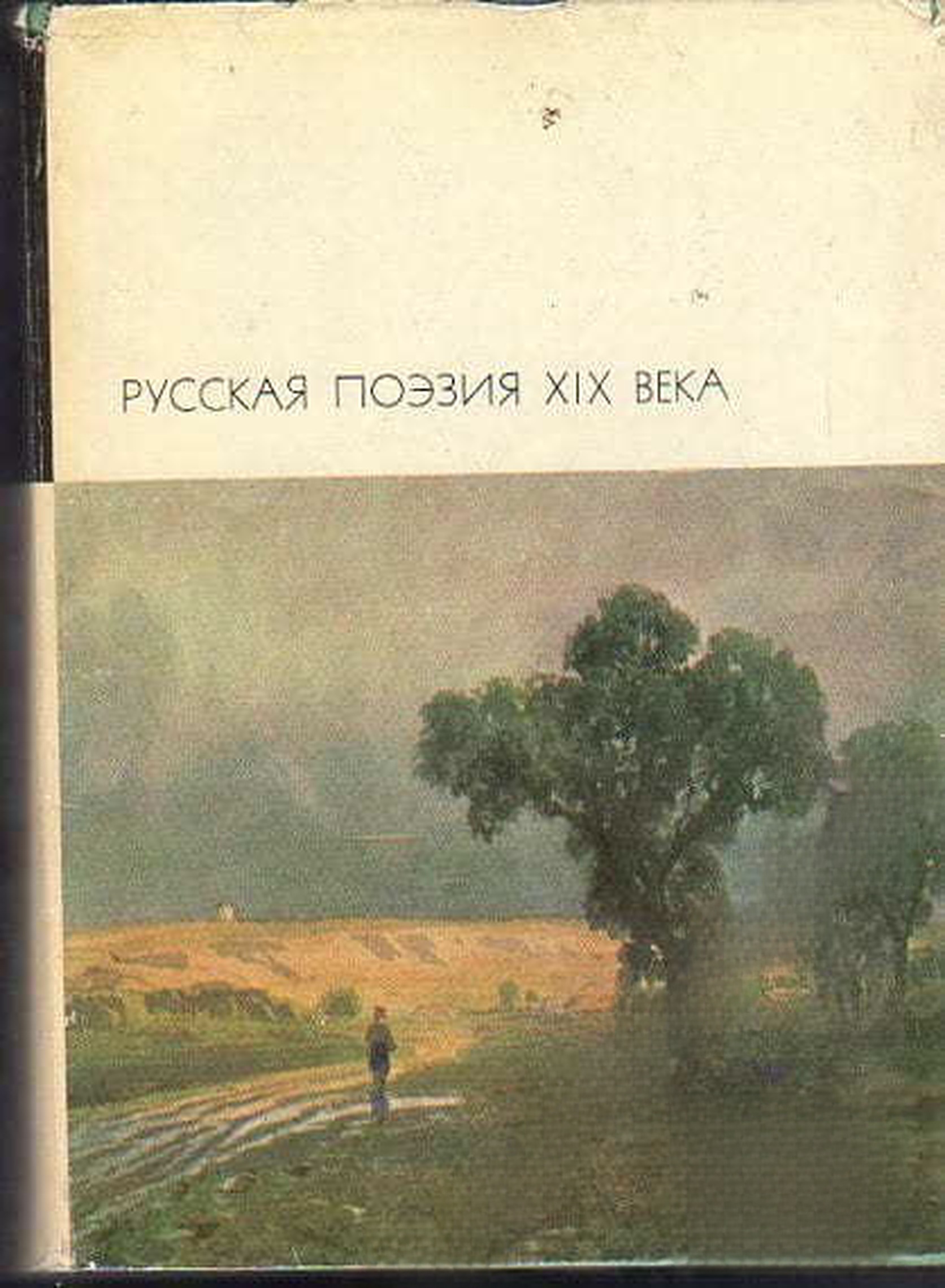 Русская поэзия XIX века в двух томах. Том 2 — обложка