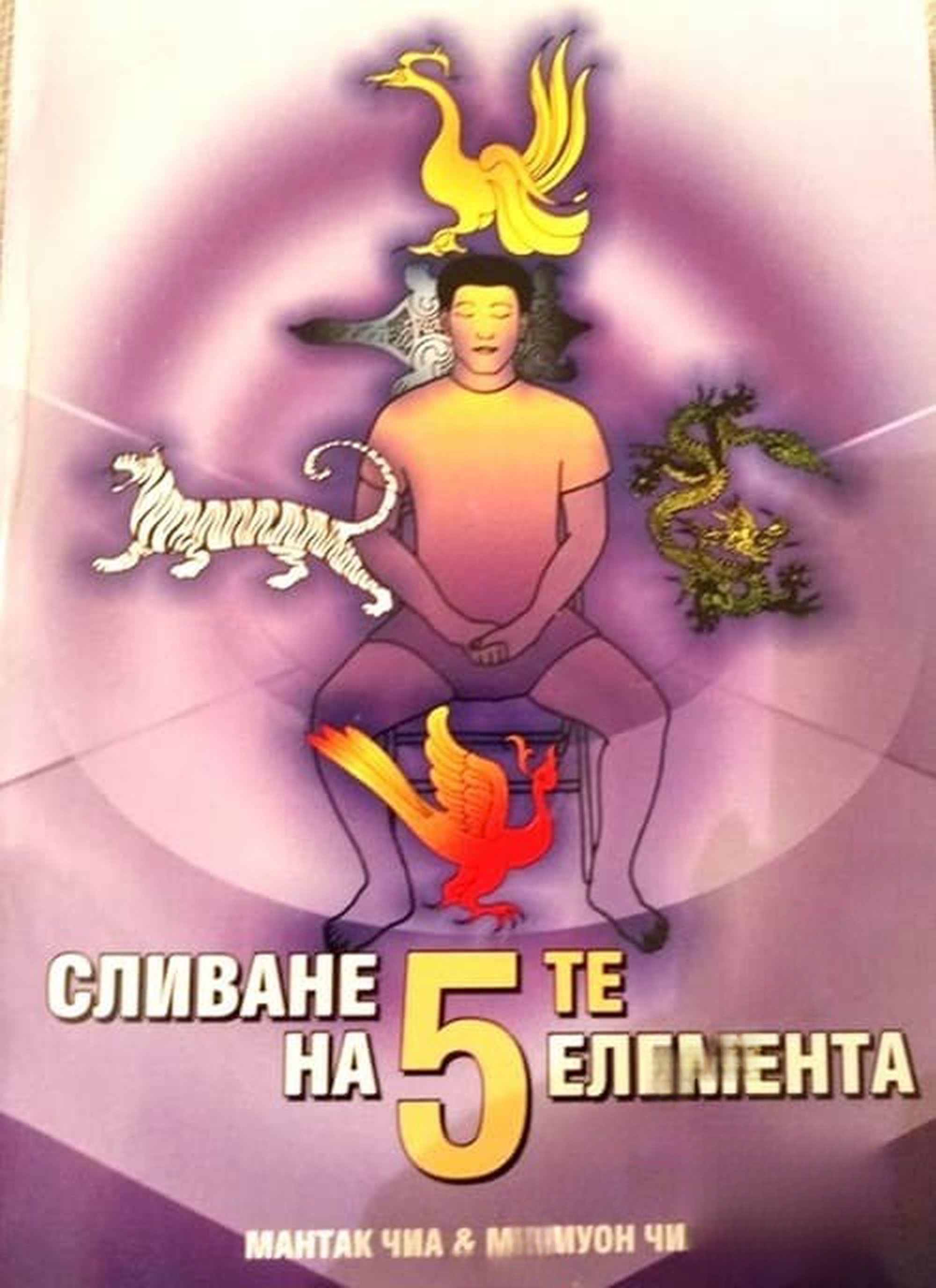 Сливане на петте елемента — корица