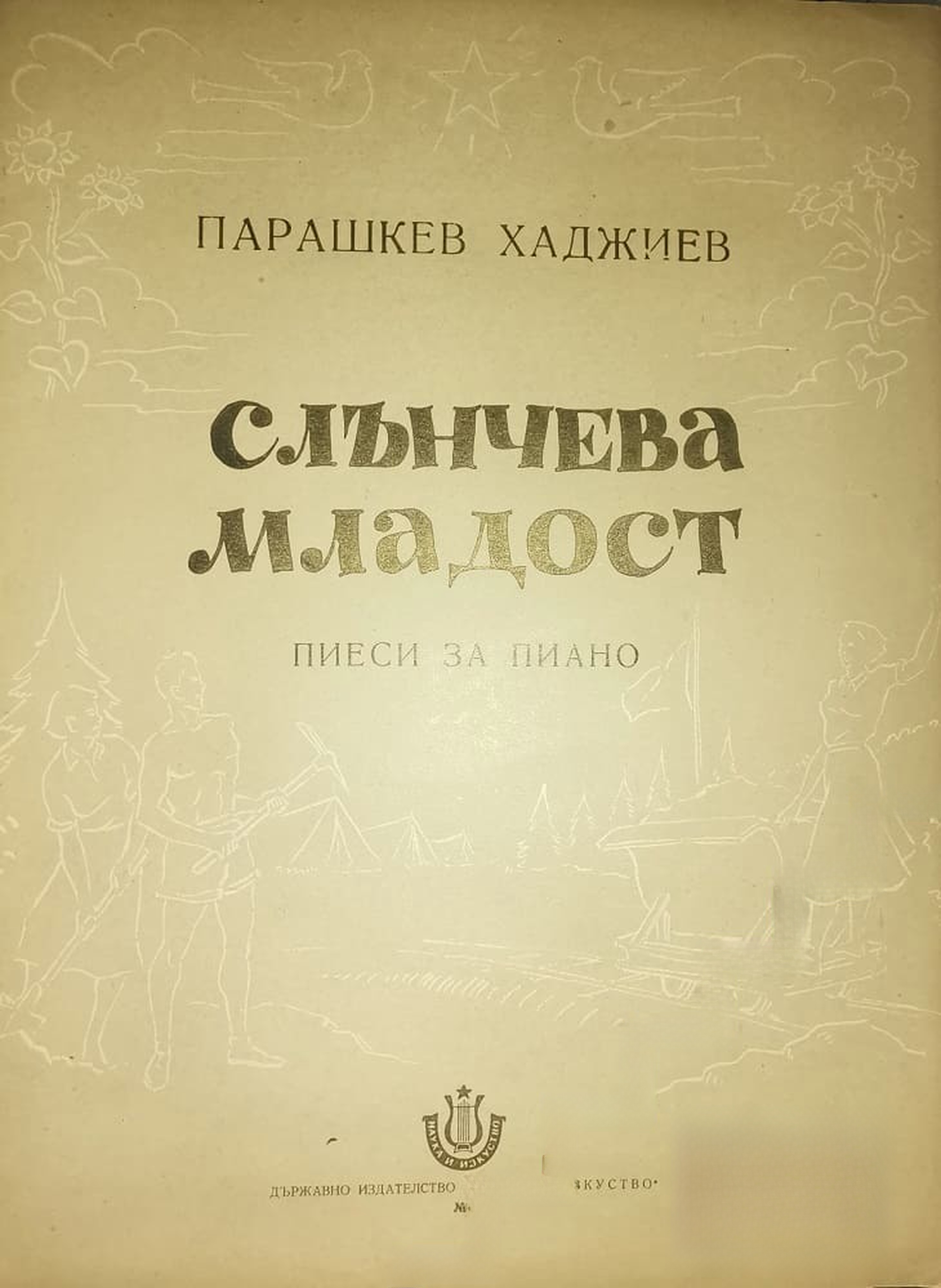 Слънчева младост — обложка