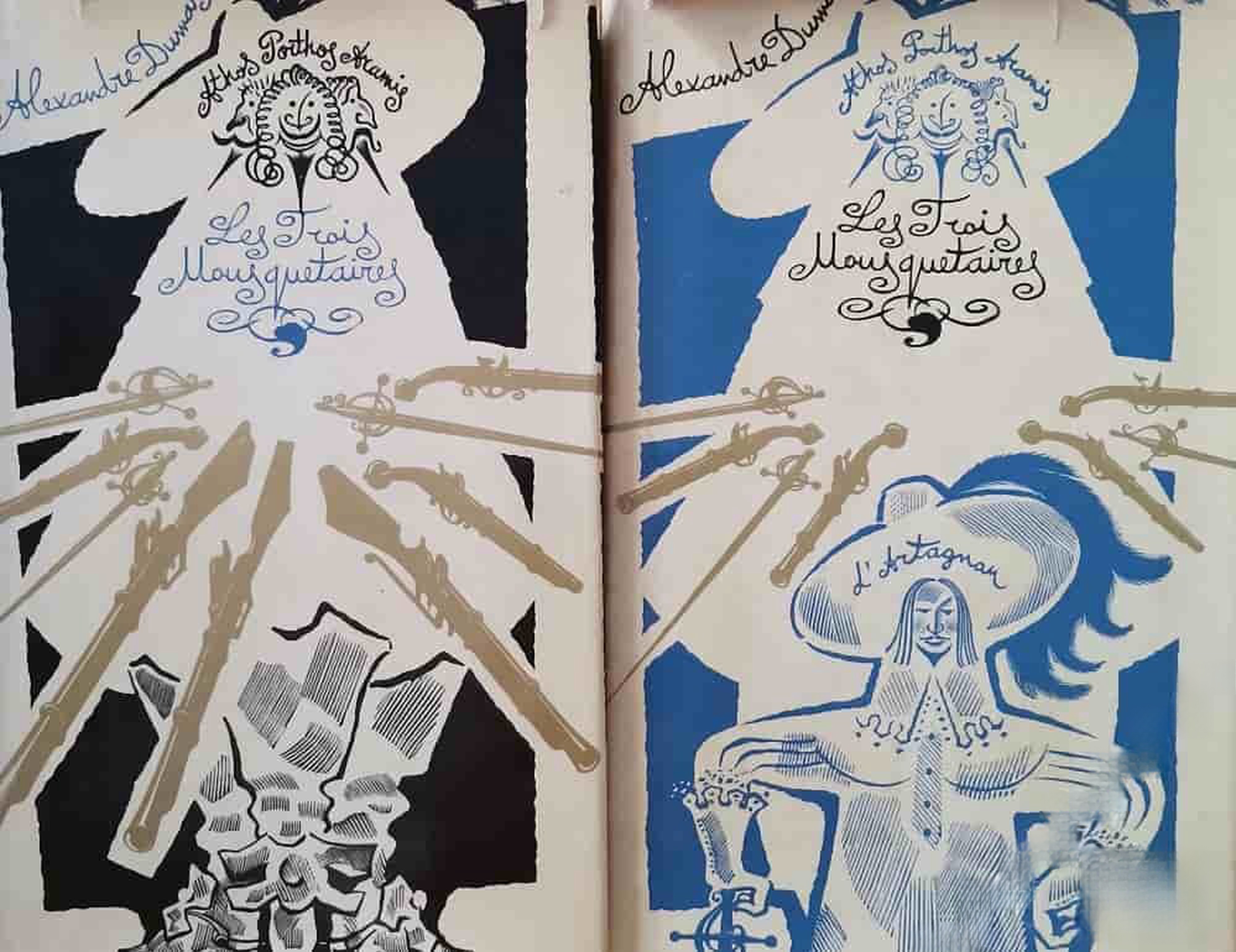 Les Trois Mousquetaires. Tome 1-2 — cover