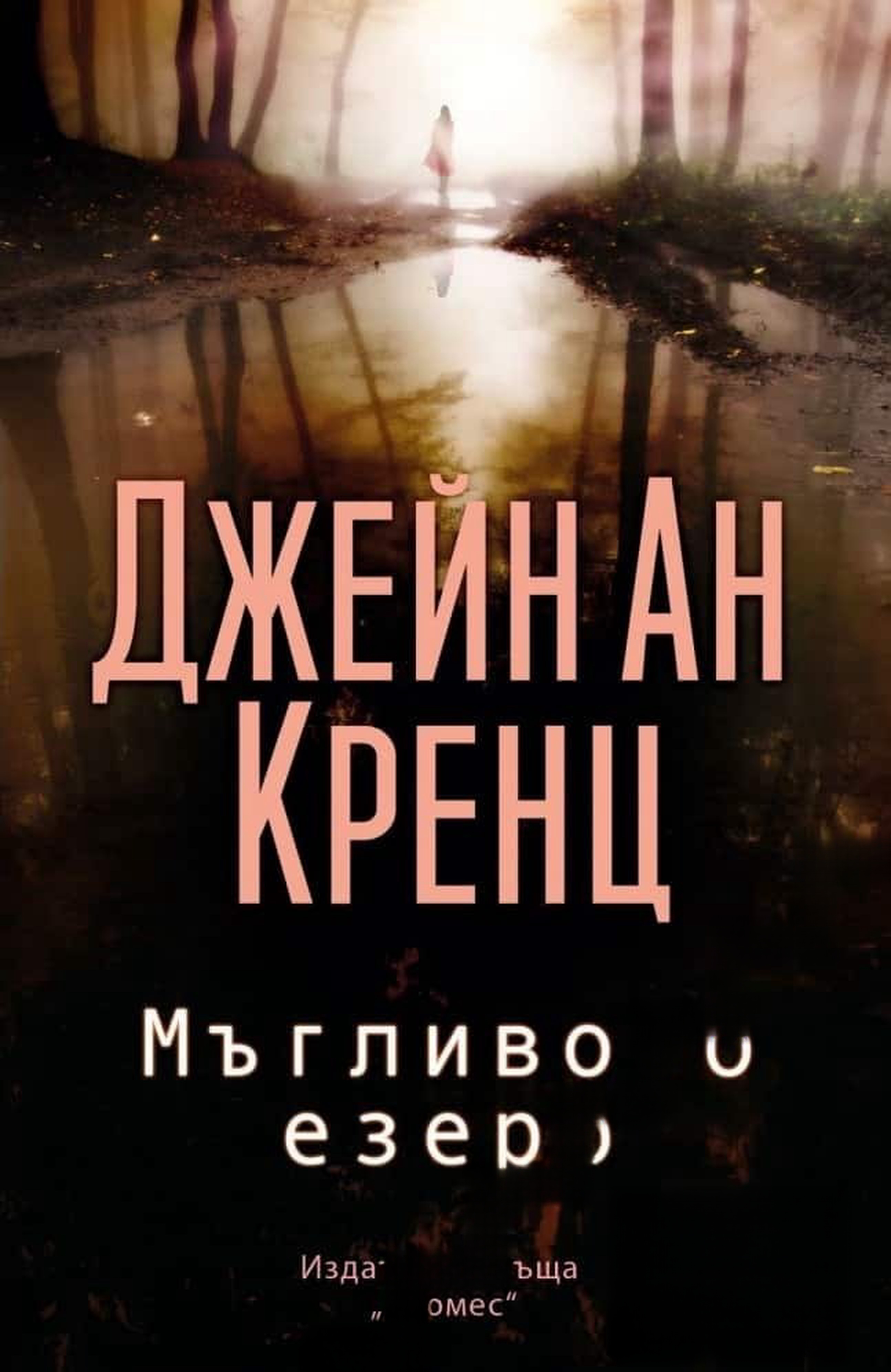 Мъгливото езеро — обложка