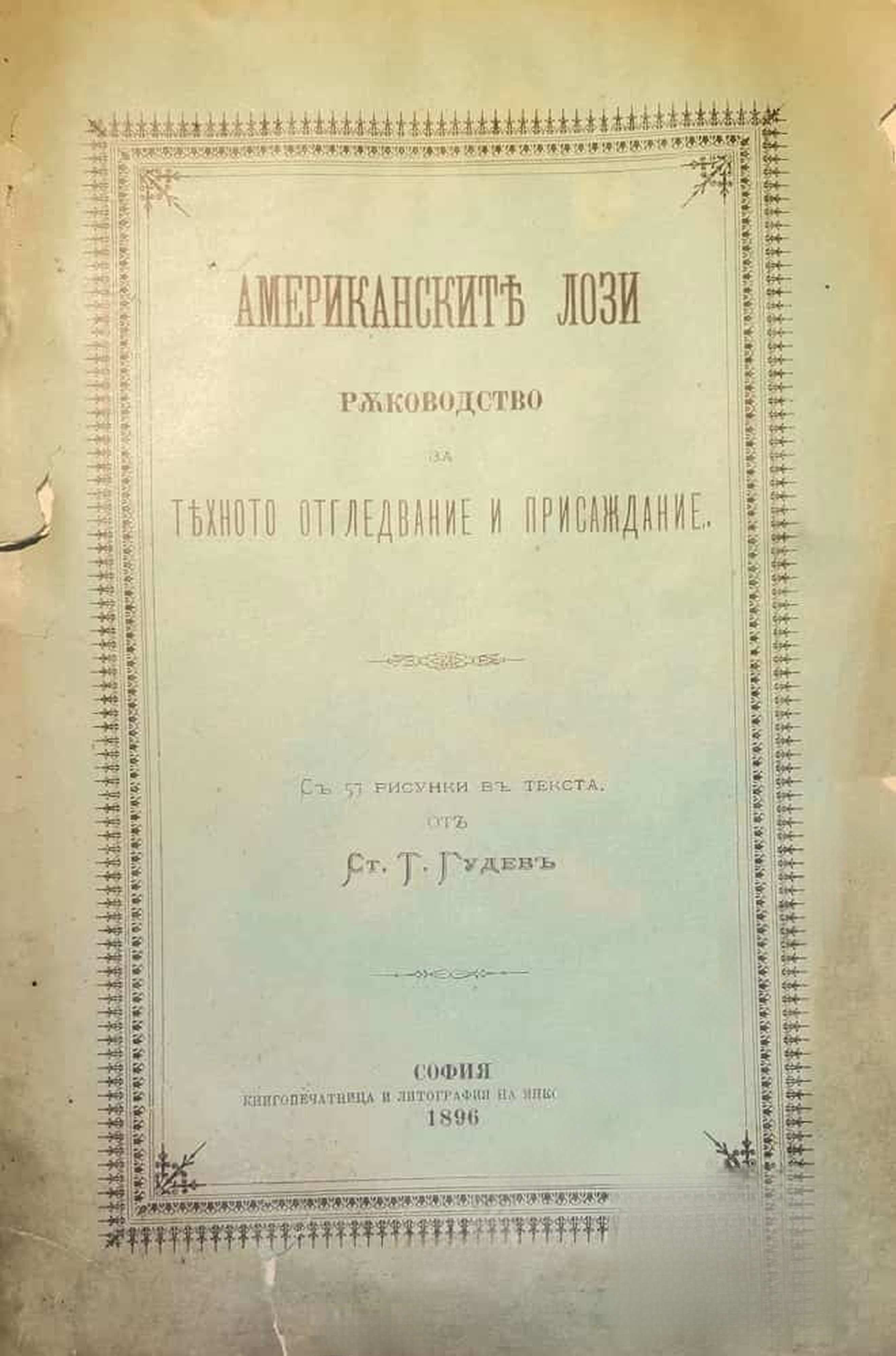 Американските лози. Ръководство за тяхното отгледвание и присаждание