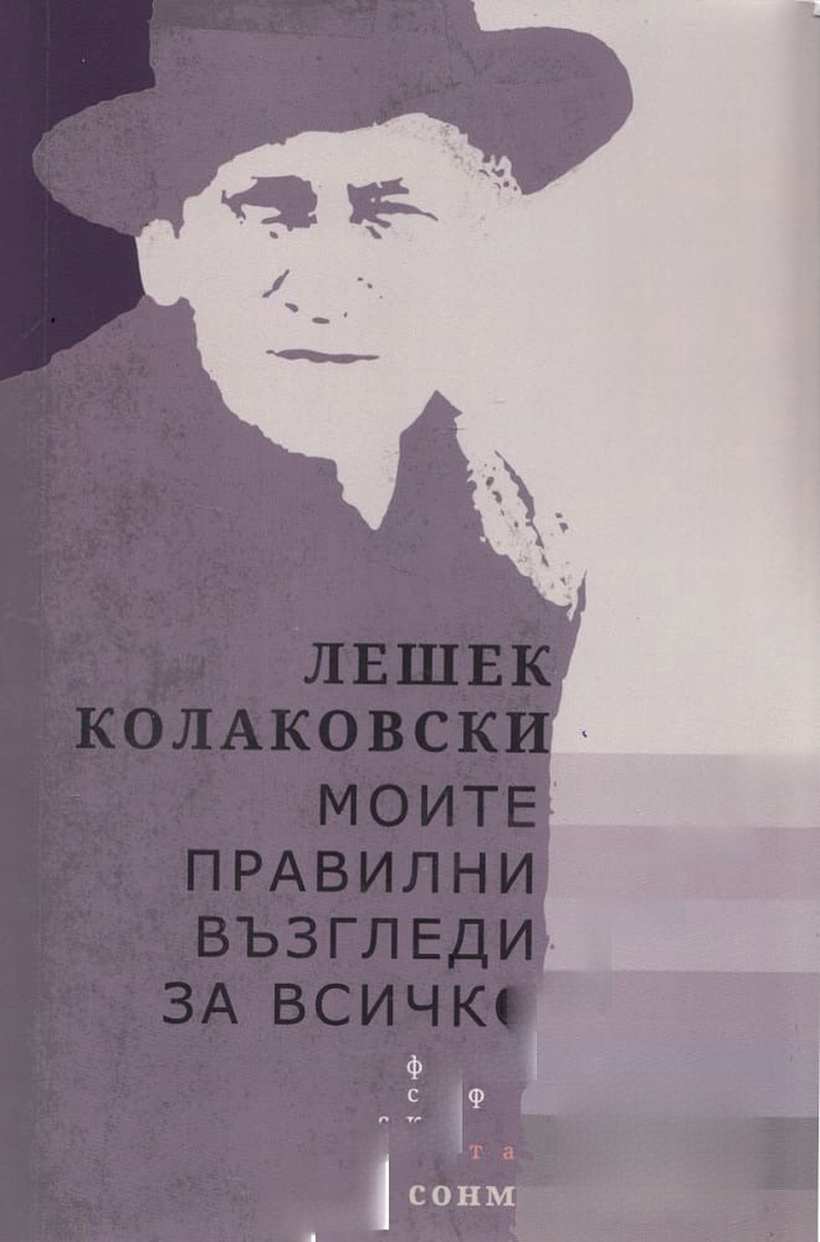 Моите правилни възгледи за всичко — обложка