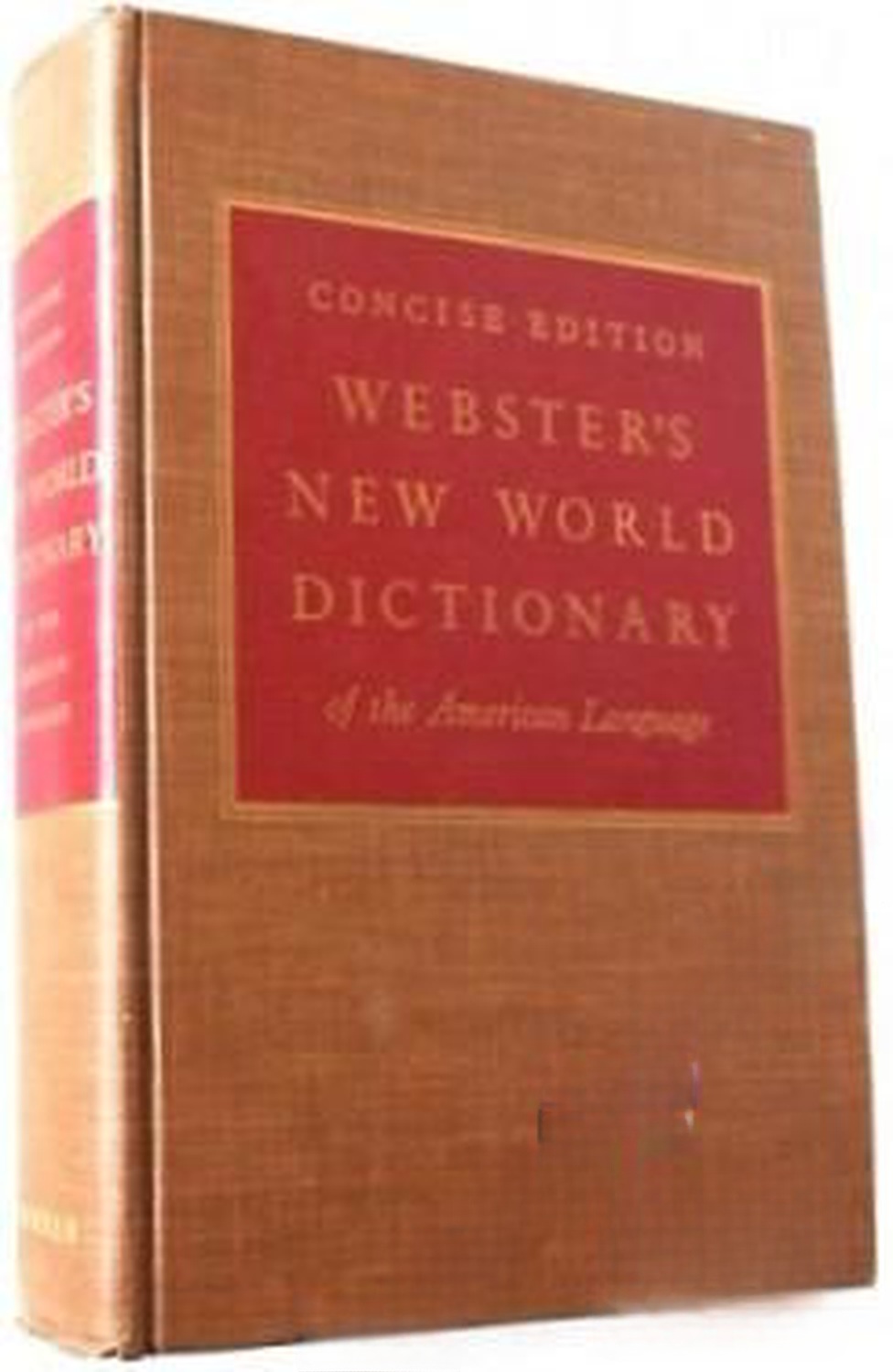 Webster's New World dictionary of the American language — cover