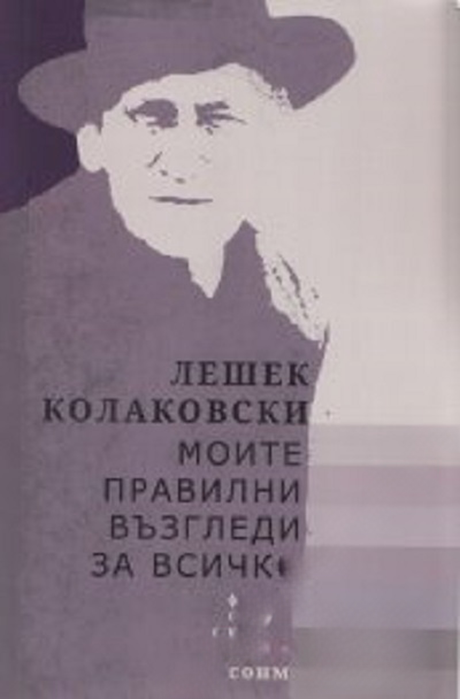 Моите правилни възгледи за всичко — обложка